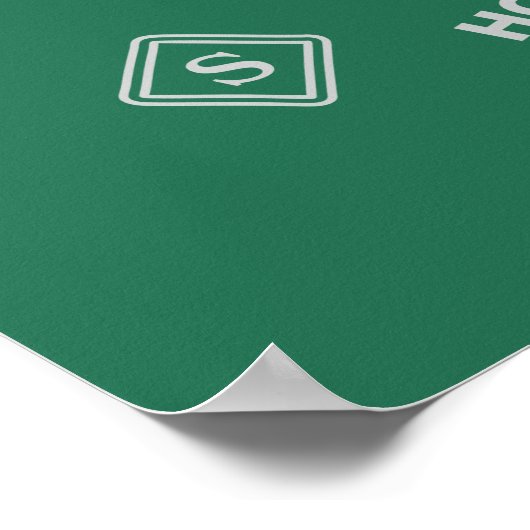 SLYTHERIN™ Pride Ambition Cunning Crest Poster (Ecke)