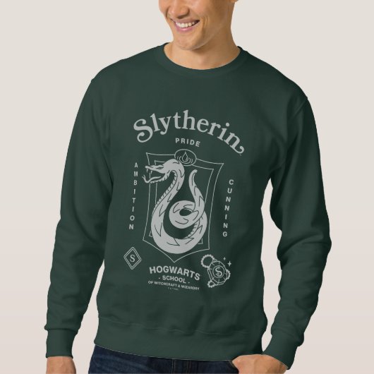 SLYTHERIN™ Pride Ambition Cunning Crest Sweatshirt (Vorderseite)