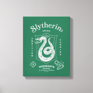 SLYTHERIN™ Stolz Ehrgeiz List Crone/Wappen Leinwanddruck