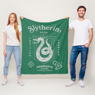 SLYTHERIN™ Stolz Ehrgeiz List Wappen Fleecedecke