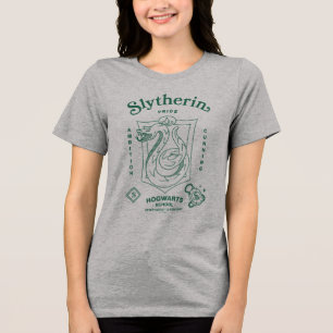 SLYTHERIN™ Stolz Ehrgeiz List Wappen Tri-Blend Shirt