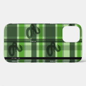 SLYTHERIN™ Tartan Kariertes Muster Case-Mate iPhone Hülle (Rückseite (Horizontal))