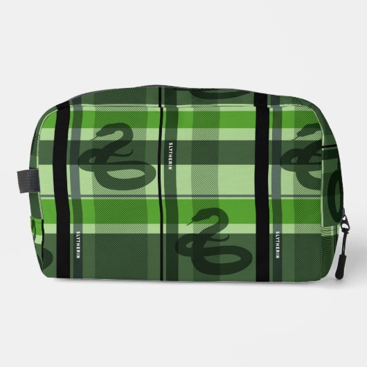 SLYTHERIN™ Tartan Kariertes Muster Waschbeutel (Vorderseite)