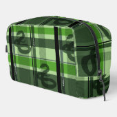 SLYTHERIN™ Tartan Kariertes Muster Waschbeutel (Rechte Ecke)