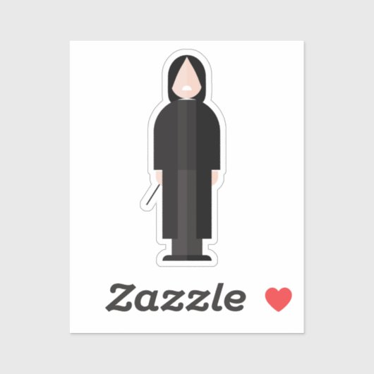 Slytherus – Dark Academia Sticker (Blatt)