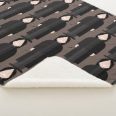 Slytherus – Patterned Sherpa Blanket Sherpadecke (3/4)