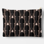 Slytherus – Patterned Zipper Accessory Pouch Zubehörtasche (Rückseite)
