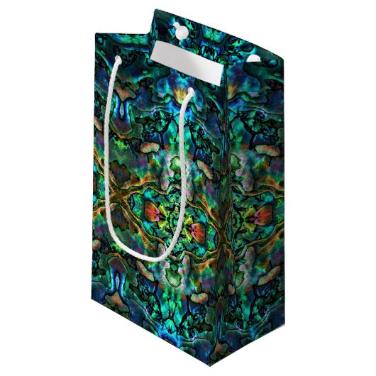 Sm Geschenktasche Abalone Kleine Geschenktüte (Vorderseite Schrägansicht)
