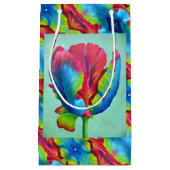 Sm Gift Bag Rainbow Tulip #2 Kleine Geschenktüte (Vorderseite)