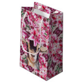 Sm Gift Beutel Lilly die Ziege Kleine Geschenktüte (Rückseite Schrägansicht)