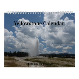 Sm, Med, Lg Calendar Yellowstone Kalender