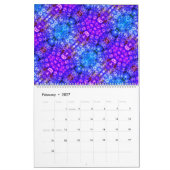 Sm, Med, LG-Kalender - Digitale Blume Kalender (Feb 2027)
