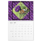 Sm, Med, LG Kalender - Monarchschmetterlinge *** (Mär 2027)
