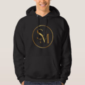 SM Minimales Modernes Design Hoodie (Vorderseite)