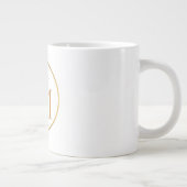SM Minimales Modernes Design Jumbo-Tasse (Rechts)