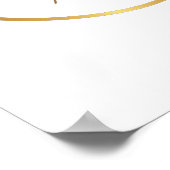 SM Minimales Modernes Design Poster (Ecke)