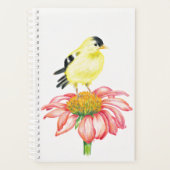 Sm Planner Goldfinch on Coneflower Planer (Vorderseite)