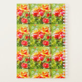 Sm Planner Lila Watercolor Rhododendron Planer (Rückseite)