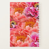 Sm Planner Pink/Korallenpeonys Planer (Rückseite)