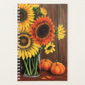 Sm Planner - Sonnenblumen/Pumpkins Planer (Vorderseite)