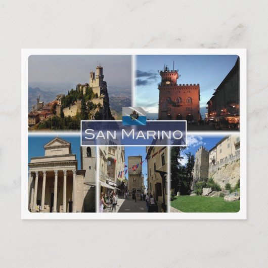 SM San Marino - Postkarte (Vorderseite)