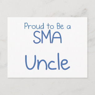 SMA-Familie - Onkel Postkarte