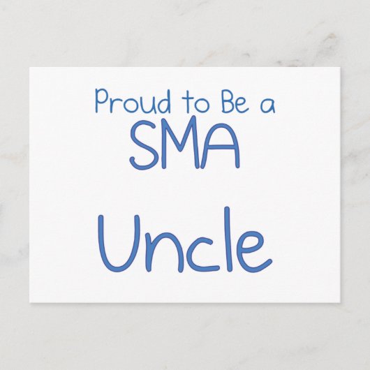 SMA-Familie - Onkel Postkarte (Vorderseite)