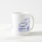 Sma ForTwo 2007 Kaffeetasse (VorderseiteRechts)