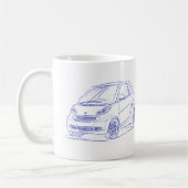 Sma ForTwo 2007 Kaffeetasse (Links)