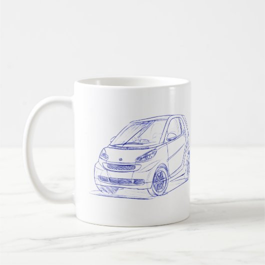 Sma ForTwo 2007 Kaffeetasse (Links)