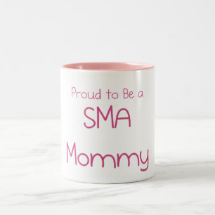 SMA Mama oder Mama Zweifarbige Tasse