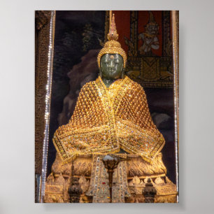 Smagagd-Buddha-Statue Poster