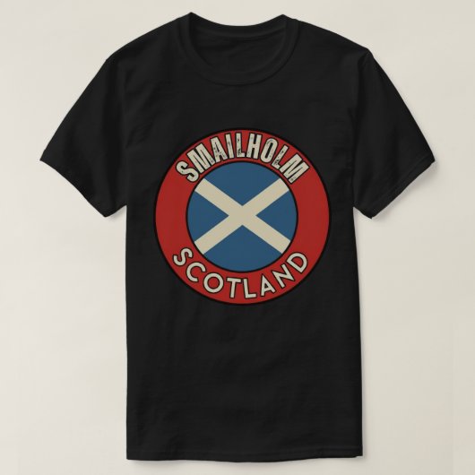 Smailholm, Schottland T-Shirt (Design vorne)