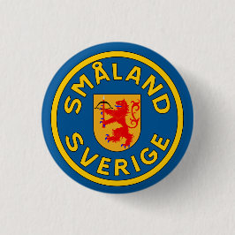 Småland (Sverige) Button