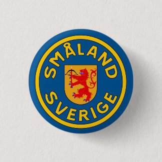 Småland (Sverige) Button