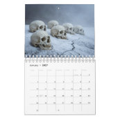Small 2026 Skull Art Calendar Kalender (Jan 2027)