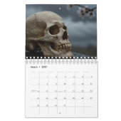 Small 2026 Skull Art Calendar Kalender (Mär 2027)