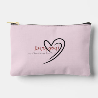 Small Accessory Pouch Zipper Bag  Zubehörtasche