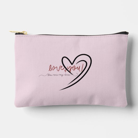 Small Accessory Pouch Zipper Bag  Zubehörtasche (Vorderseite)