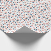 Small and precious light pink pattern wrapper geschenkpapier (Ecke)