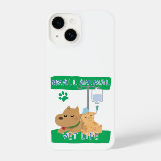 Small Animal Vet Life – Vet Dog and Cat Design iPhone 14 Hülle