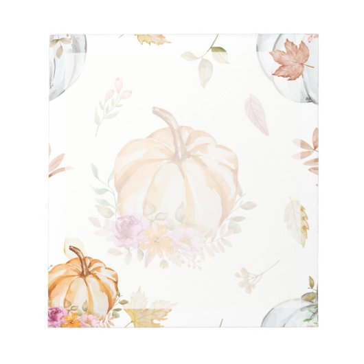 Small Autumn Paper for Notes & Lists Notizblock (Vorderseite)