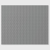 Small Black and White Greek Key Pattern Geschenkpapier (Flach)