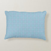 Small blue squares. dekokissen (Rückseite)