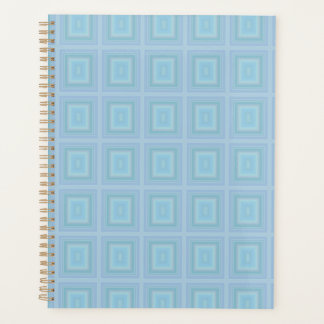 Small blue squares. planer