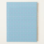 Small blue squares. planer (Rückseite)