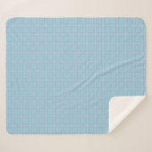 Small blue squares. sherpadecke (Vorderseite (Horizontal))