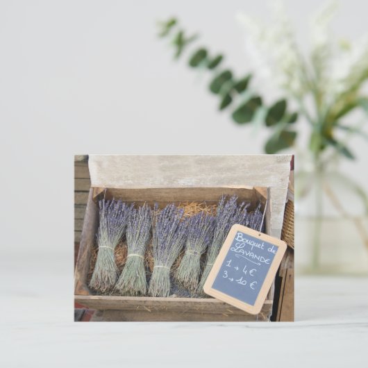 Small bouquets of lavender postkarte (Stehend Vorderseite)