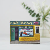 Small Bridge Pub Postcard Postkarte (Stehend Vorderseite)