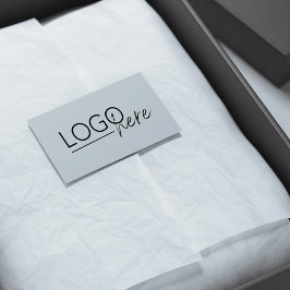 Small Business Add Your Logo Gummistempel